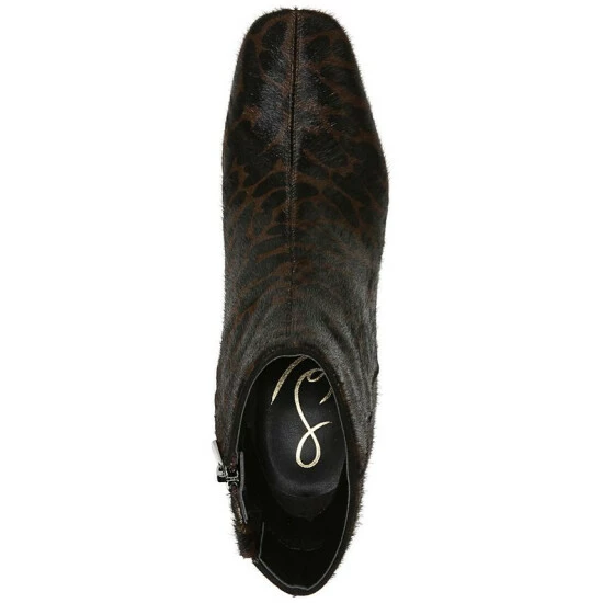 Cheapest π Sam Edelman π© Women's Fawn Block-Heel Booties Brown Multi π - Image 4