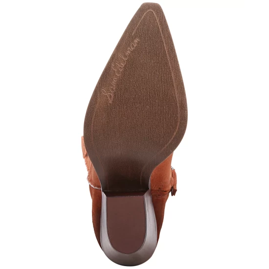 Cheapest π Sam Edelman Ulissa Mid-Heel π Dress Booties Black Suede π€© - Image 2