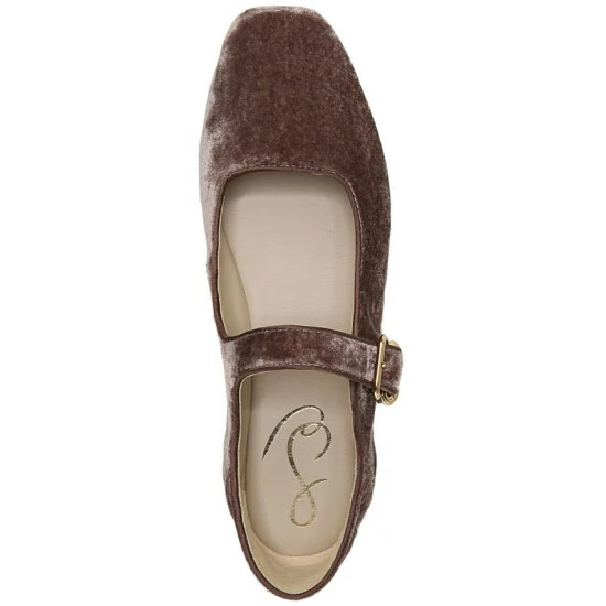 Flash Sale π€© Sam Edelman π© Women's Michaela Mary Jane Flats Mauve Velvet π - Image 4