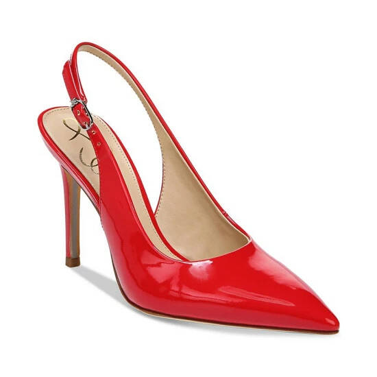 Discount π Sam Edelman π© Women's Hazel Slingback Pumps Dahlia Pink Suede π₯°
