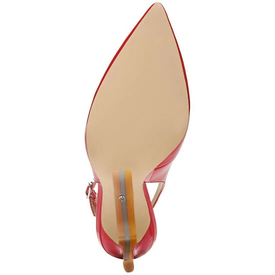 Discount π Sam Edelman π© Women's Hazel Slingback Pumps Dahlia Pink Suede π₯° - Image 5