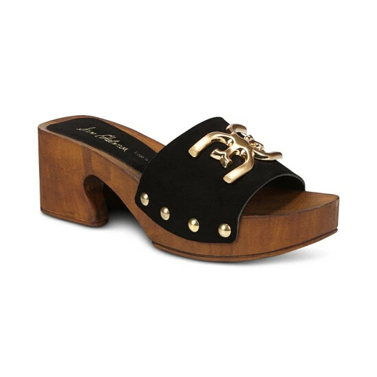 Outlet π₯° Sam Edelman π© Women's Francina Wooden Platform π©΄ Sandals Natural Raffia π