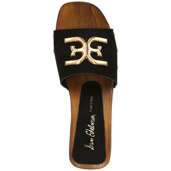 Outlet π₯° Sam Edelman π© Women's Francina Wooden Platform π©΄ Sandals Natural Raffia π - Image 4